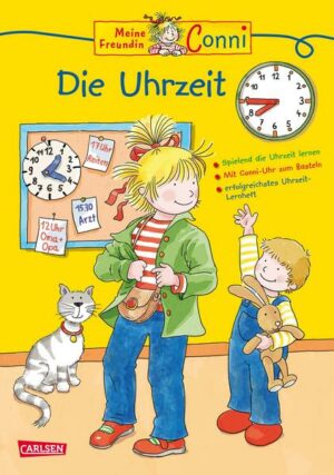 Conni Gelbe Reihe (Beschäftigungsbuch): Die Uhrzeit (Relaunch)