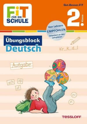 FiT FÜR DIE SCHULE: Übungsblock Deutsch 2. Klasse