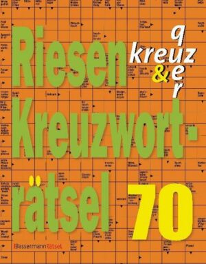 Riesen-Kreuzworträtsel 70