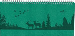 Tisch-Querkalender Nature Line Forest 2023 - Tisch-Kalender - Büro-Kalender quer 29