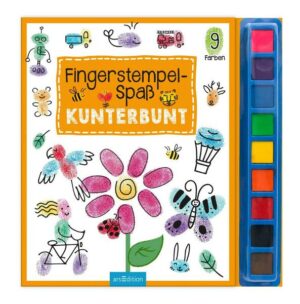 Fingerstempel-Spaß Kunterbunt