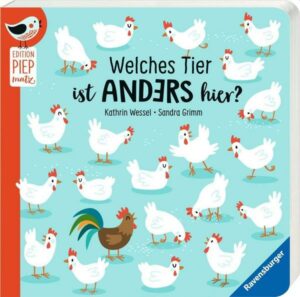 Welches Tier ist anders hier? – Unterschiede finden mit lustigen Tieren für Kinder ab 18 Monaten