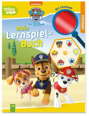 Paw Patrol Mein Lernspielbuch mit Löselupe