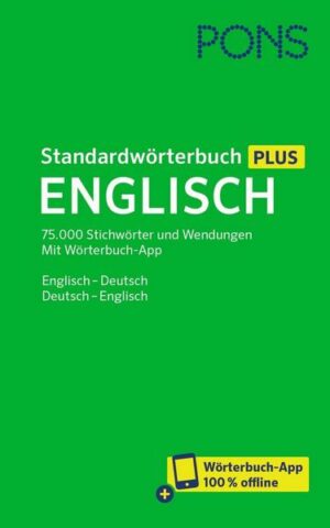 PONS Standardwörterbuch Plus Englisch