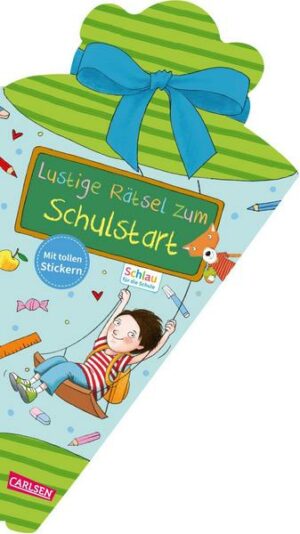 Schlau für die Schule: Lustige Rätsel zum Schulstart mit Stickern