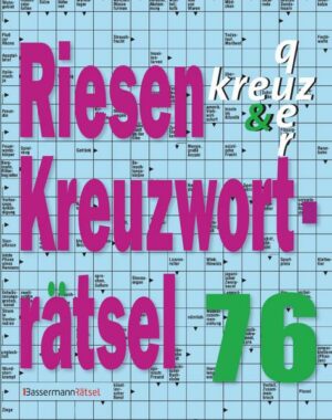 Riesen-Kreuzworträtsel 76