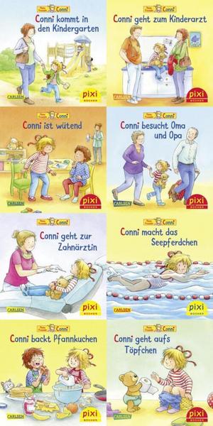 Pixi-Bundle 8er Serie 275: Connis bunte Welt (8x1 Exemplar)