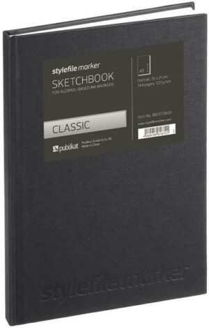 Stylefile Marker Classic Skizzenbuch Din A5 vertikal