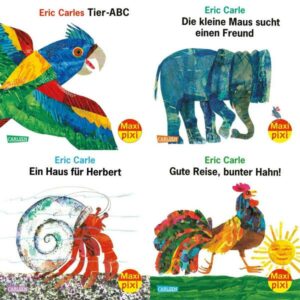 Maxi-Pixi-4er-Set 74: Eric Carle 90. Geburtstag (4x1 Exemplar)