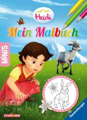 Ravensburger Minis: Heidi - mein Malbuch