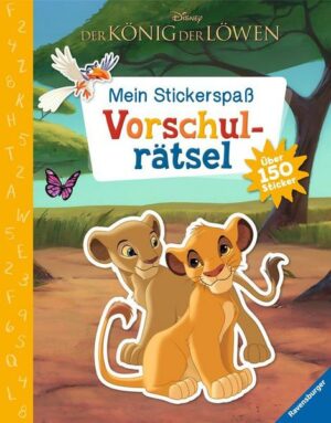 Mein Stickerspaß Disney Der König der Löwen: Vorschulrätsel