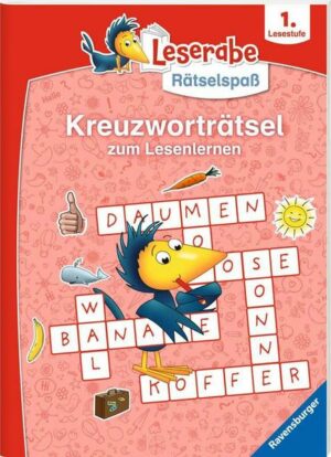 Ravensburger Leserabe Rätselspaß - Kreuzworträtsel zum Lesenlernen - 1. Lesestufe