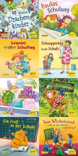 Pixi-8er-Set 257: Pixi kommt in die Schule (8x1 Exemplar)