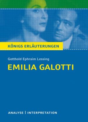 Emilia Galotti von Gotthold Ephraim Lessing.