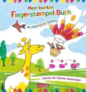 Mein buntes Fingerstempel-Malbuch