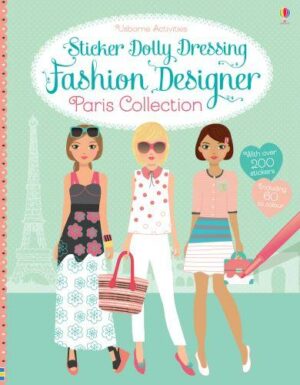 Sticker Dolly Dressing Fashion Designer: Paris Collection