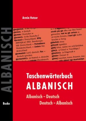 Taschenwörterbuch Albanisch–Deutsch / Deutsch–Albanisch