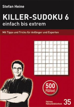 Killer-Sudoku 6 – einfach bis extrem