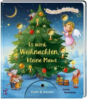 Mein Puste-Licht-Buch: Es wird Weihnachten