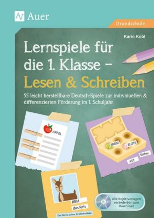 Lernspiele für die 1. Klasse - Lesen & Schreiben