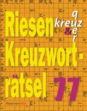 Riesen-Kreuzworträtsel 77