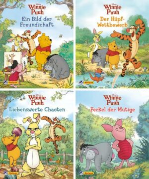 Nelson Mini-Bücher: 4er Disney Winnie Puuh 9-12