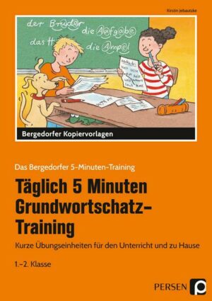 Tägl. 5 Min. Grundwortschatz-Training - 1./2. Kl.