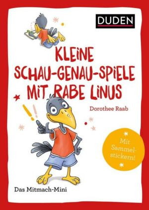 Duden Minis (Band 39) – Kleine Schau-genau-Spiele mit Rabe Linus