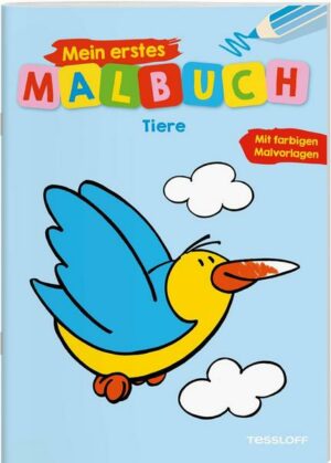 Mein erstes Malbuch Tiere