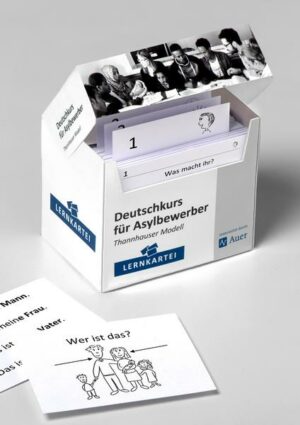 Lernkartei Deutschkurs für Asylbewerber