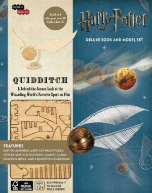 Incredibuilds: Harry Potter: Quidditch Deluxe Book and Model Set