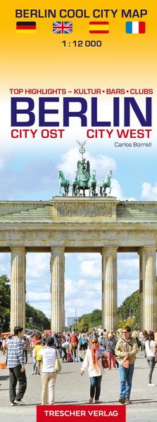 Stadtplan Berlin Cool City Map - Top Highlights: Kultur