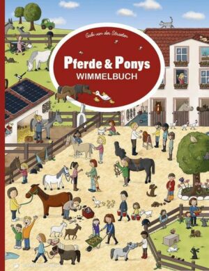 Pferde und Ponys Wimmelbuch