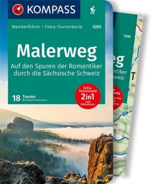 KOMPASS Wanderführer 5265 Malerweg - Auf den Spuren der Romantiker durch die Sächsische Schweiz