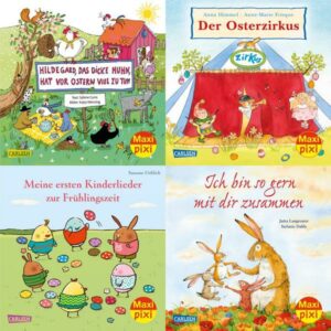 Maxi-Pixi-4er-Set 85: Frühling mit Maxi Pixi (4x1 Exemplar)