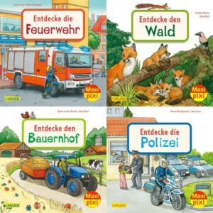 Maxi-Pixi-4er-Set 97: Entdecke deine Welt 2 (4x1 Exemplar)