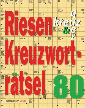 Riesen-Kreuzworträtsel 80