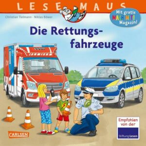 LESEMAUS 158: Die Rettungsfahrzeuge