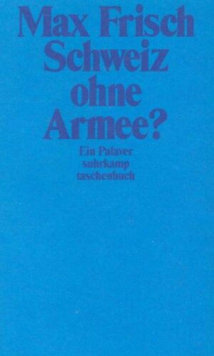 Schweiz ohne Armee?