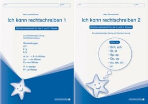 Ich kann rechtschreiben 1 und 2 - Schülerarbeitshefte für die 2. und 3. Klasse