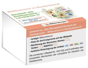 Willkommen in Deutschland – Deutsch als Zweitsprache - Lernkarten II