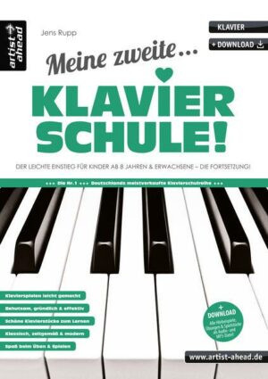 Meine zweite Klavierschule!