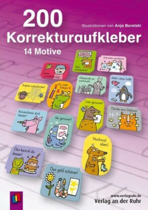 200 Korrekturaufkleber