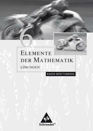 Elemente der Mathematik SI / Elemente der Mathematik SI - Ausgabe 2004 für Baden-Württemberg