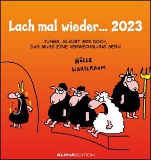 Lach mal wieder... 2023 - Postkarten-Kalender - Kalender-mit-Postkarten - zum-raustrennen - 16x17