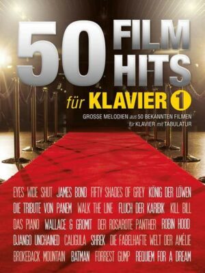 50 Filmhits für Klavier 1