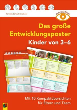 Das große Entwicklungsposter – Kinder von 3–6