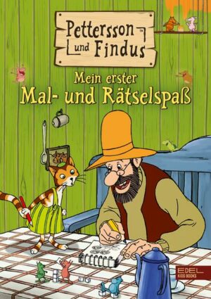 Pettersson und Findus: Mein erster Mal- und Rätselspaß