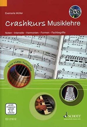 Crashkurs Musiklehre - Ausgabe mit DVD