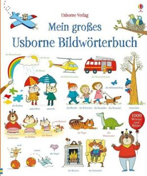 Mein großes Usborne Bildwörterbuch